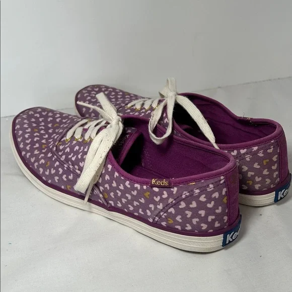 Keds Taylor Swift Women's Purple Patterned Sneakers - Picture 3 of 9